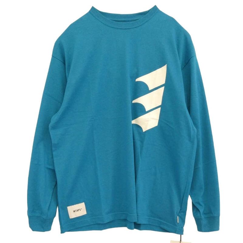 WTAPS ダブルタップス 25SS 251ATDT-CSM10 WOUND LS CTPL Tuerquoise