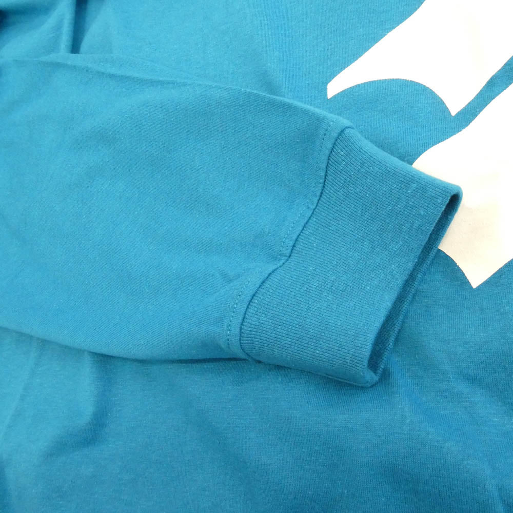 WTAPS ダブルタップス 25SS 251ATDT-CSM10 WOUND LS CTPL Tuerquoise ウーンド ターコイズ プリント ロングスリーブ クルーネック 長袖Tシャツ カットソー ブルー系 X 03【新古品】【未使用】【中古】