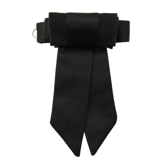 DIOR HOMME ディオールオム 06AW エディ期 シルク リボン 蝶ネクタイ ボウタイ ブラック系【中古】