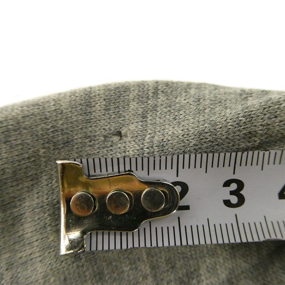JOHN SMEDLEY ジョンスメドレー 英国製 エクストラファインメリノウール Vネック ニット セーター グレー系 S【中古】