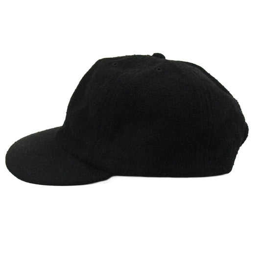 COMOLI コモリ 25SS B01-07003 シルクネップ キャップ 帽子 ブラック系【中古】