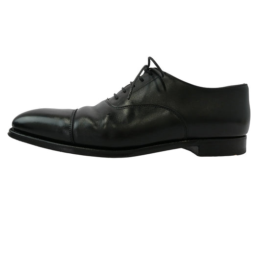 CROCKETT&JONES クロケットアンドジョーンズ 9447 AUDLRY オードリー ストレートチップ レザー シューズ ブラック系 7.5【中古】