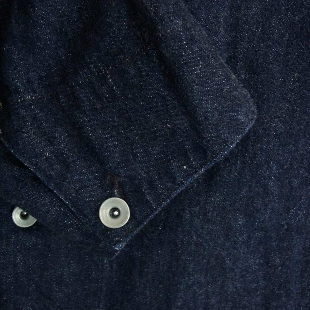 COMOLI コモリ 23AW Y03-01002 デニム カバーオール ワーク ジャケット インディゴブルー系 3【中古】
