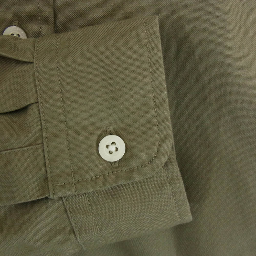 THE NORTH FACE ノースフェイス NR12450 L/S HALF DOME SHIRT ハーフ ドーム シャツ 長袖シャツ カーキ系 S【中古】