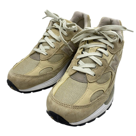 NEW BALANCE ニューバランス M992TN Tan タン スエード ローカット スニーカー ベージュ系 カーキ系 27cm【美品】【中古】