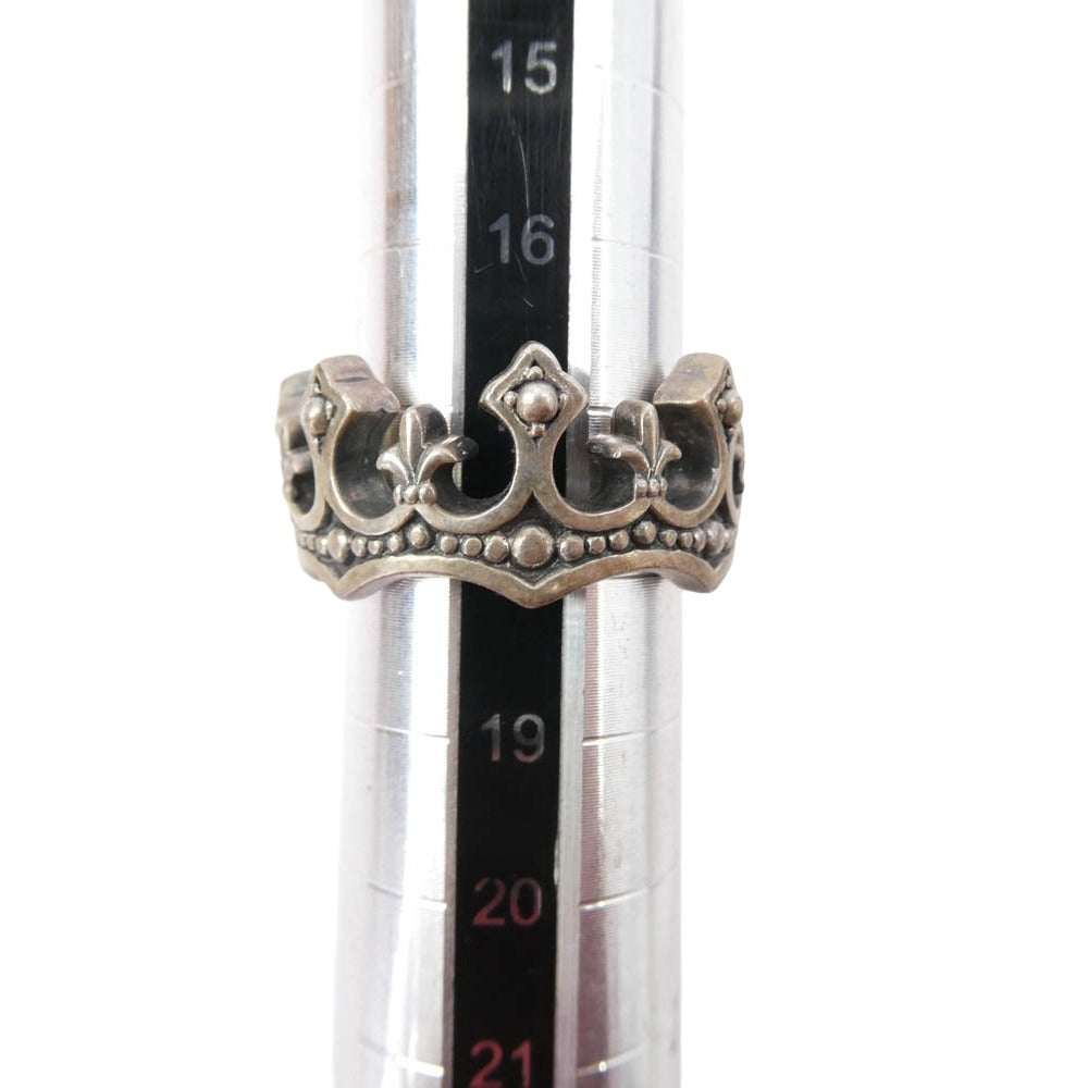 Justin Davis ジャスティンデイビス PALACE CROWN パレス クラウン リング ホワイトゴールド系 18号【中古】
