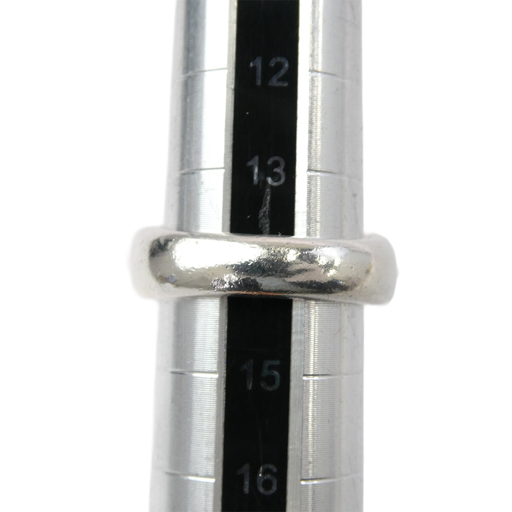 CHROME HEARTS クロムハーツ(原本無) FLRL CRS HRT フローラルハート リング シルバー系 14号【中古】