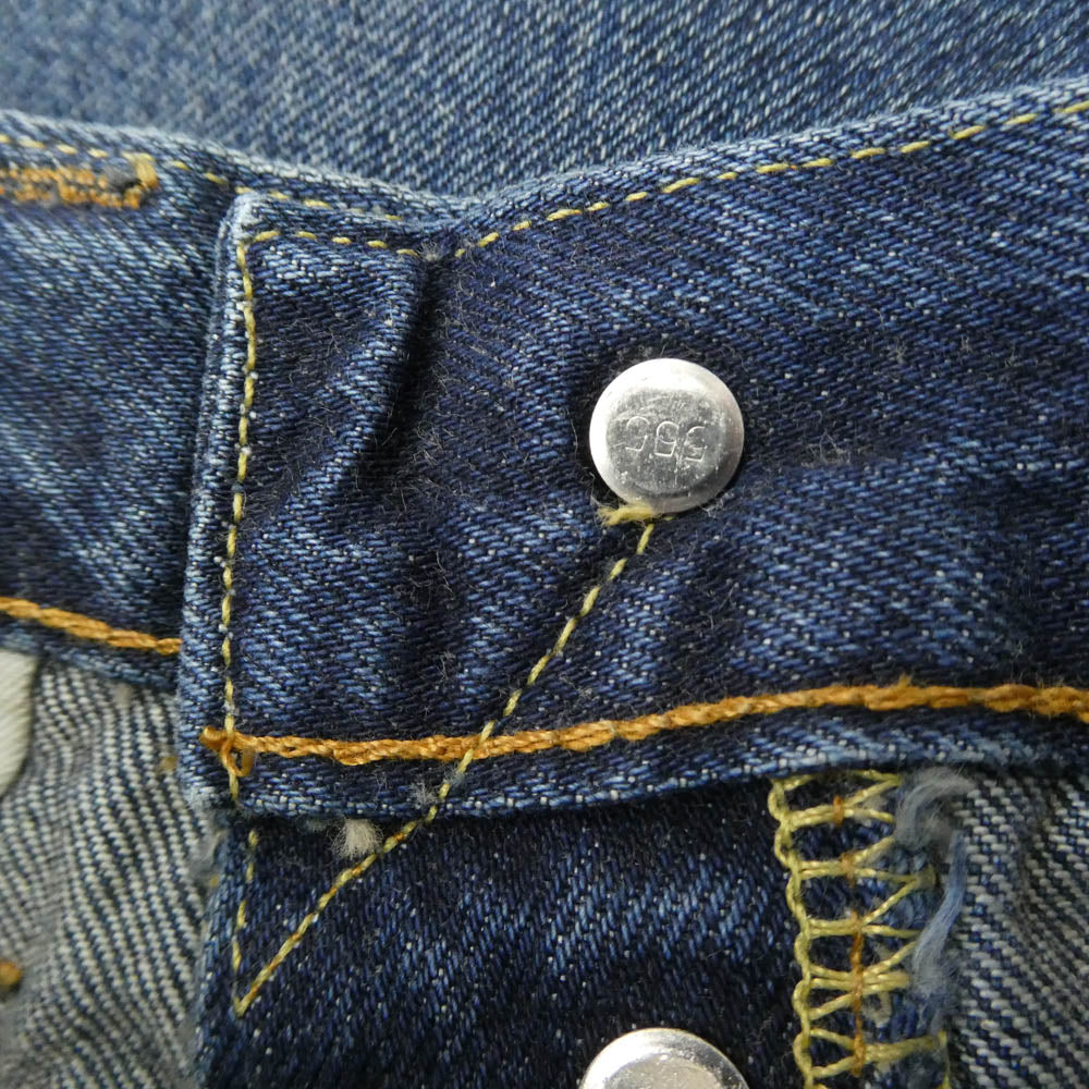 Levi's リーバイス 501-0099 USA バレンシア工場製 555刻印 501XX デニム パンツ インディゴブルー系 W-31 L-36【新古品】【未使用】【中古】