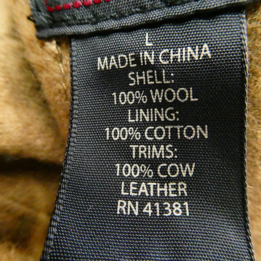 RRL ダブルアールエル ジェット キャップ ウール チェック ブラウン系 赤茶色系 L【中古】