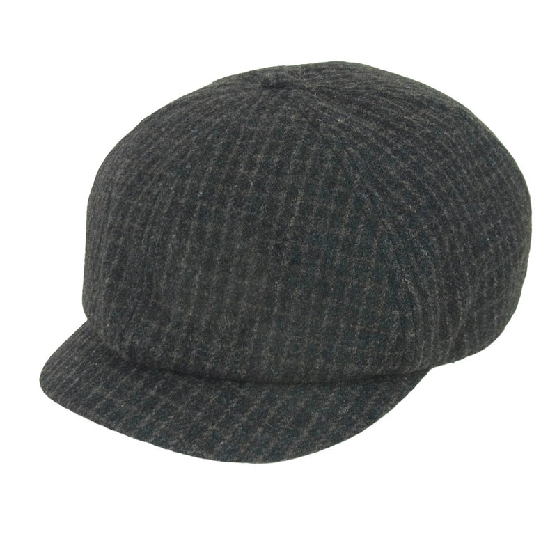 ダブルアールエル　ニュースボーイキャップ　キャスケット　ツイード　RRL RRL ダブルアールエル Wool Newsboy Cap ウール チェック ニュース