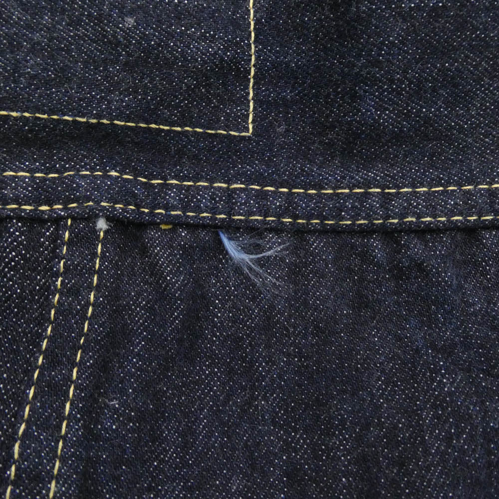 TCB jeans ティージービージーンズ S40's Jacket 大戦モデル セルビッチ デニム ジャケット インディゴブルー系 46【中古】