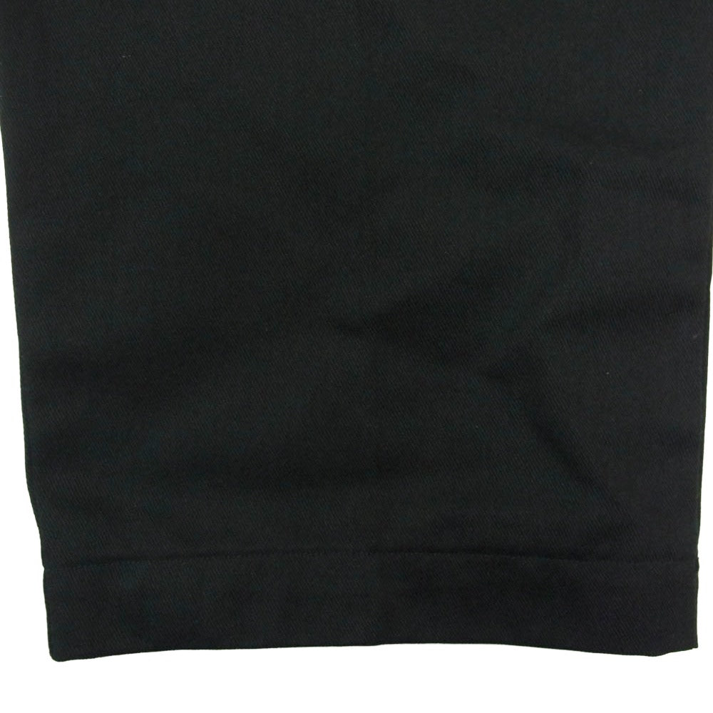 HideandSeek ハイドアンドシーク 24aw HP-010924 Work Slacks ワーク スラックス ボトム パンツ ブラック系 L【極上美品】【中古】