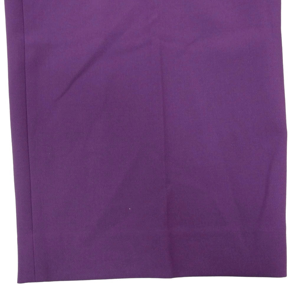 MAISON SPECIAL メゾンスペシャル 11211461240 スポンジッシュ 1タック イージーカラー ワイドパンツ パープル系 02【極上美品】【中古】