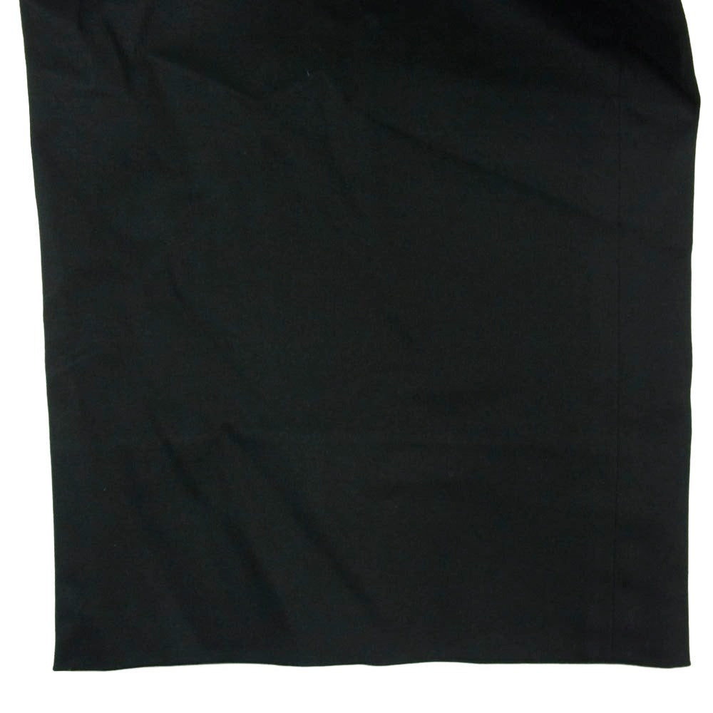 JOSEPH ジョセフ ワイド コットン パンツ ブラック系 44【中古】