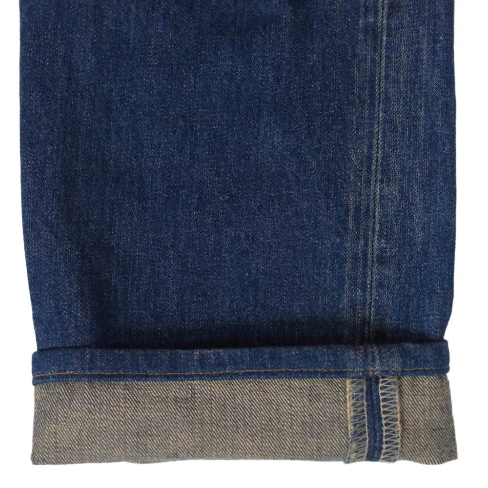 Levi's リーバイス USA製 00s 501 ボタンフライ ストレート デニムパンツ ボタン裏刻印553 インディゴブルー系 32【中古】