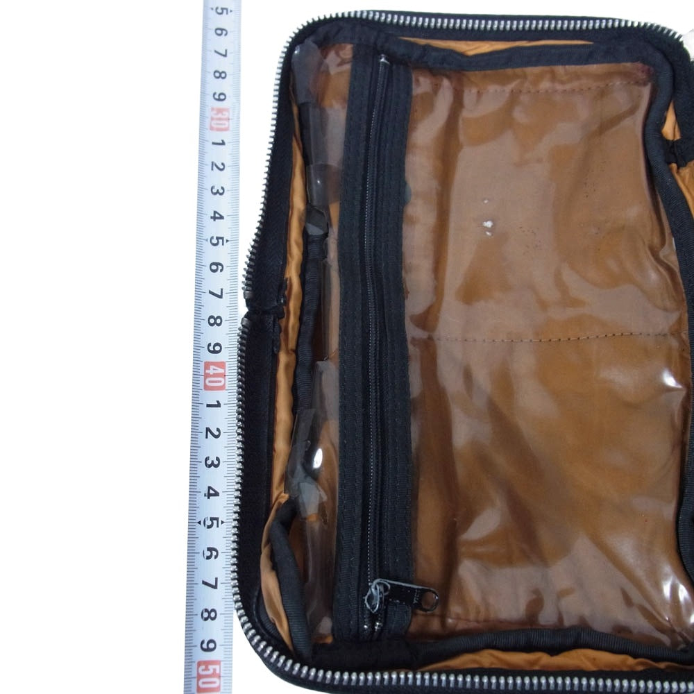 PORTER ポーター TANKER WAIST BAG タンカー ウエストバッグ ブラック系【中古】