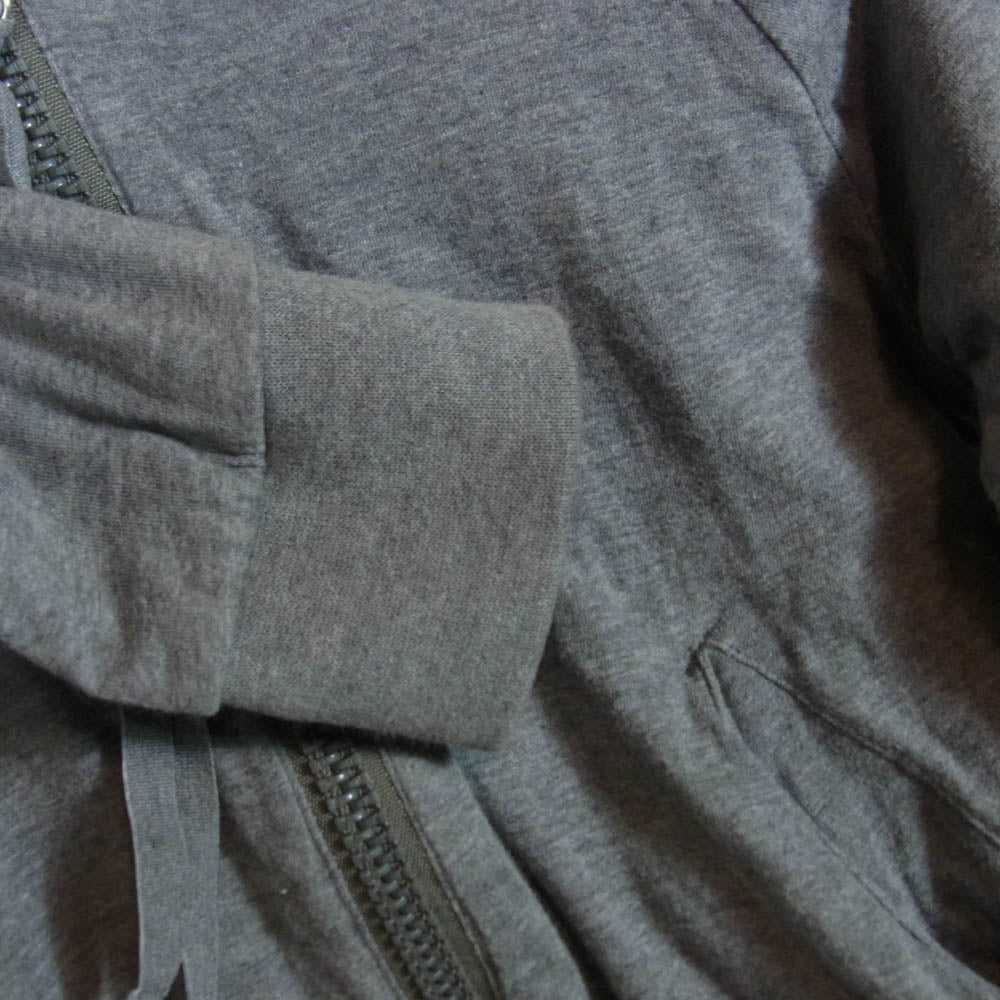 MAISON MARTIN MARGIELA メゾンマルタンマルジェラ ここのえタグ 6ライン ジップスウェットブルゾン グレー系 36【中古】