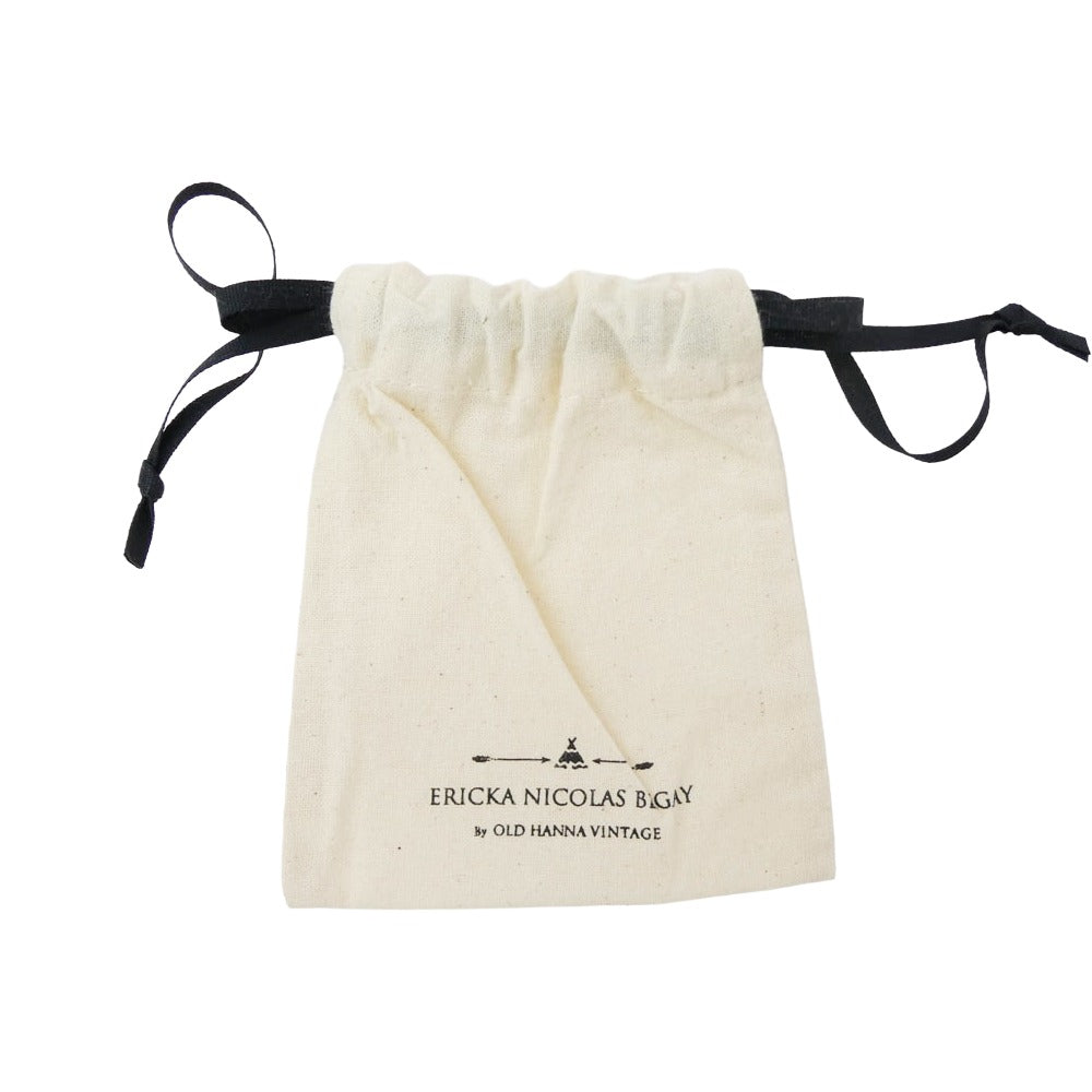 ナバホ JJJ刻印 Jeff James Jr ベアー ターコイズ ペンダント トップ シルバー系【極上美品】【中古】