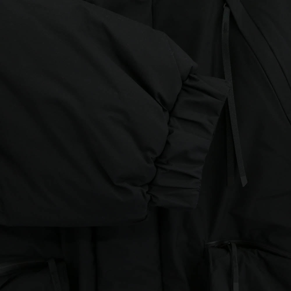 HYKE ハイク 21AW 212-27032 020 × Edition PERTEX SEILD SHORT COAT エディション別注 中綿 ナイロン ジャケット ブラック系 S【中古】