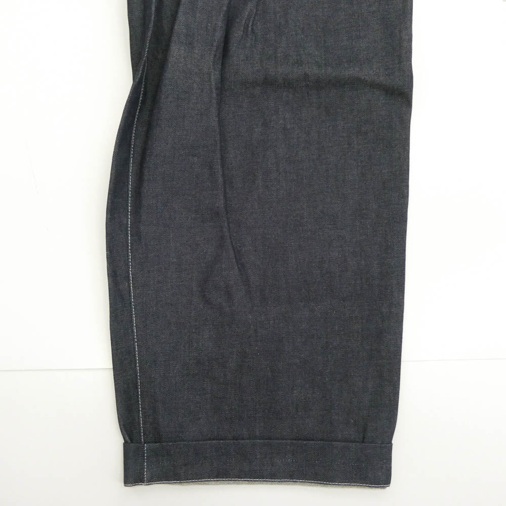 Traditional Weatherwear トラディショナルウェザーウェア G191APFPT0022EL BK BT PT W PKT バックベルト ウィズ ポケット ワーク パンツ ダークネイビー系 XS【極上美品】【中古】