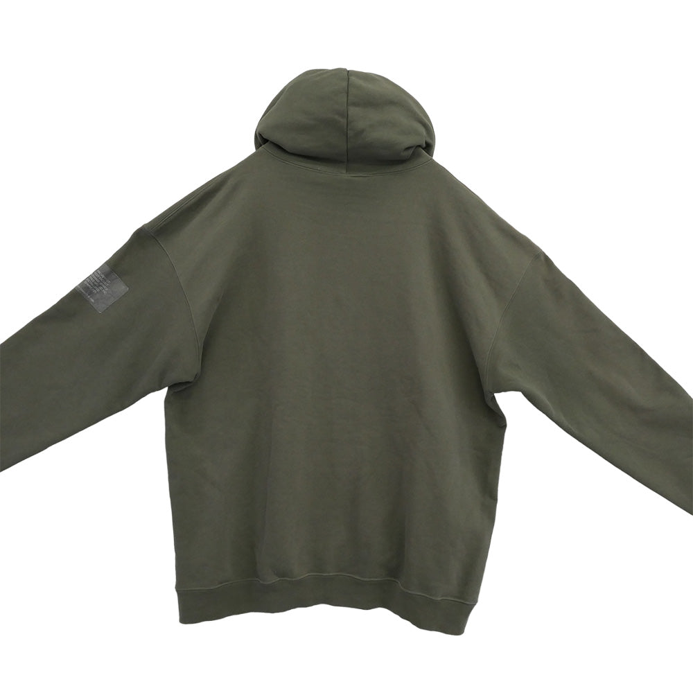 N.HOOLYWOOD エヌハリウッド 25SS 9251-CS80 TEST PRODUCT EXCHANGE SERVICE HOODED SWEATSHIRT フーデッド スウェットシャツ パーカー カーキ系 42【中古】