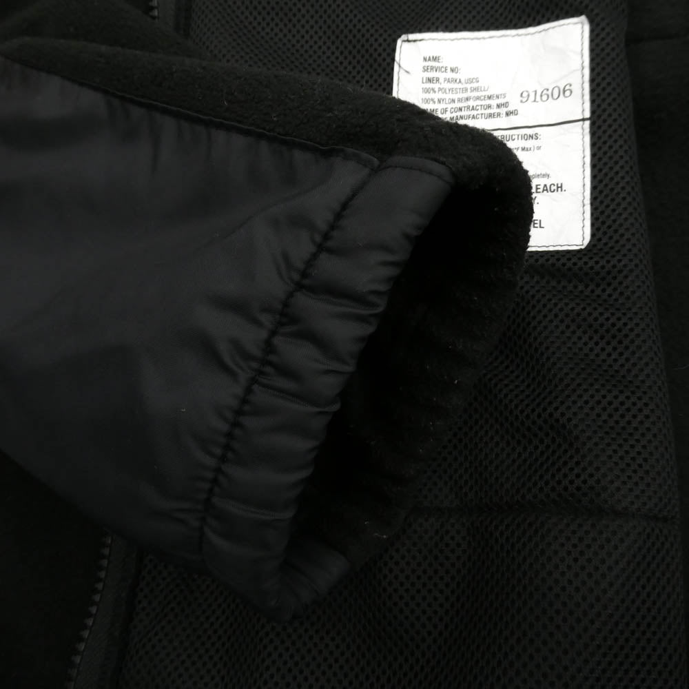 N.HOOLYWOOD エヌハリウッド 992-BL03-086 SERVICE ECWCS PARKA フリース ジャケット ブラック系 XL【中古】