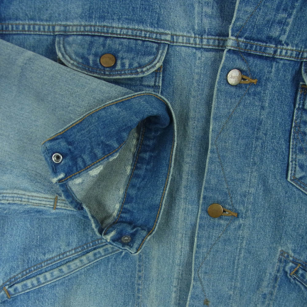 N.HOOLYWOOD エヌハリウッド WS9355 WRANGLER ラングラー 126MJDENIM JACKET デニム ジャケット インディゴブルー系 40【中古】