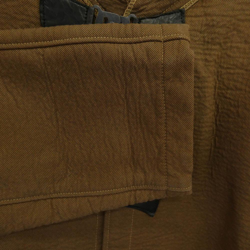 WAREHOUSE ウエアハウス DUCK DIGGER ダックディガー Bonding Liier Sideline Coat ボンディング ライナー サイドライン コート ブラウン系 40【中古】