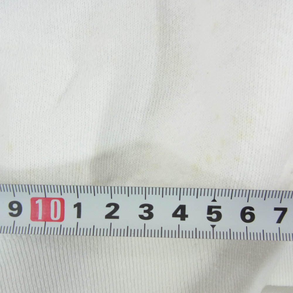 USA製 FRUIT OF THE LOOM 90s バドワイザー プリント スウェット ホワイト系 L【中古】