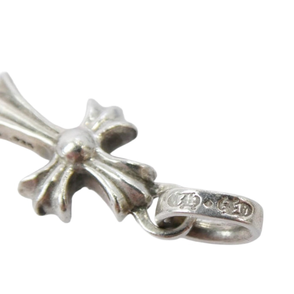 CHROME HEARTS クロムハーツ(原本無) CRS BBYFAT P P/SAP ベイビーファット パヴェピンクサファイア ペンダントトップ シルバー系【中古】