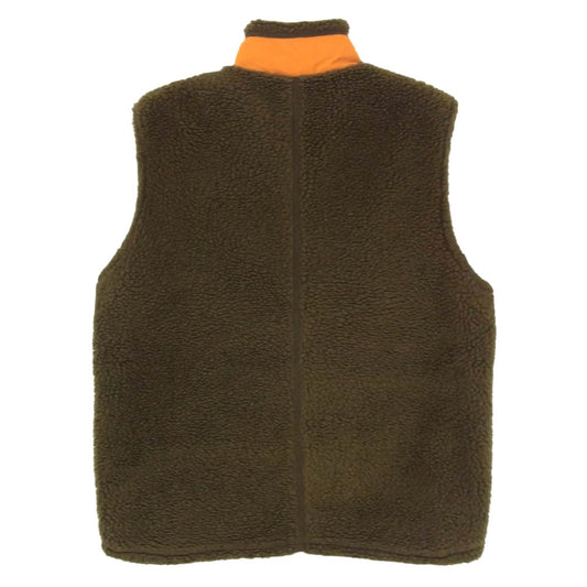 patagonia パタゴニア 12AW 65617 RETRO-X VEST キッズ 子供用 レトロエックス ベスト フリース ジャケット ブラウン系 XL【中古】