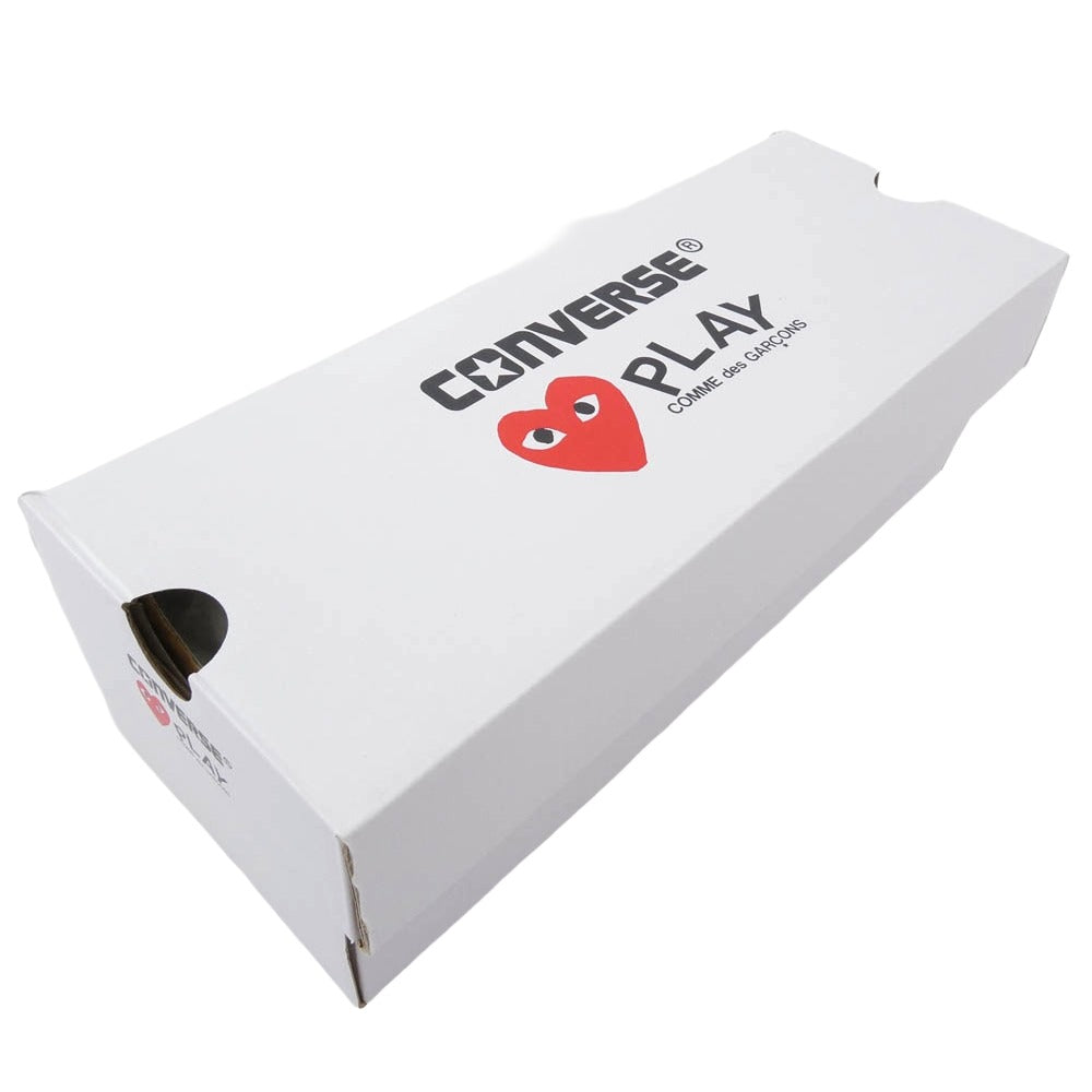 PLAY COMME des GARCONS プレイコムデギャルソン 1CL706 × Converse コンバース Chuck Taylor Low Black チャックテイラー ローカットスニーカー ブラック系 27cm【新古品】【未使用】【中古】