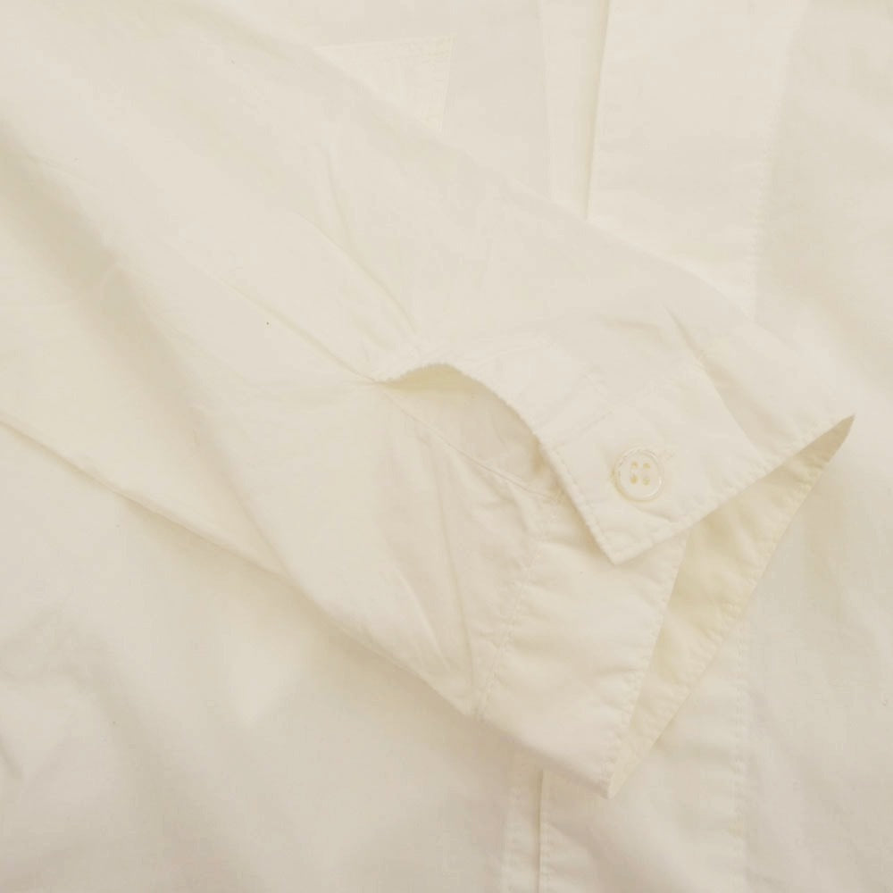 orSlow オアスロウ no collar shirt ノーカラー 長袖 シャツ ホワイト系 2【中古】