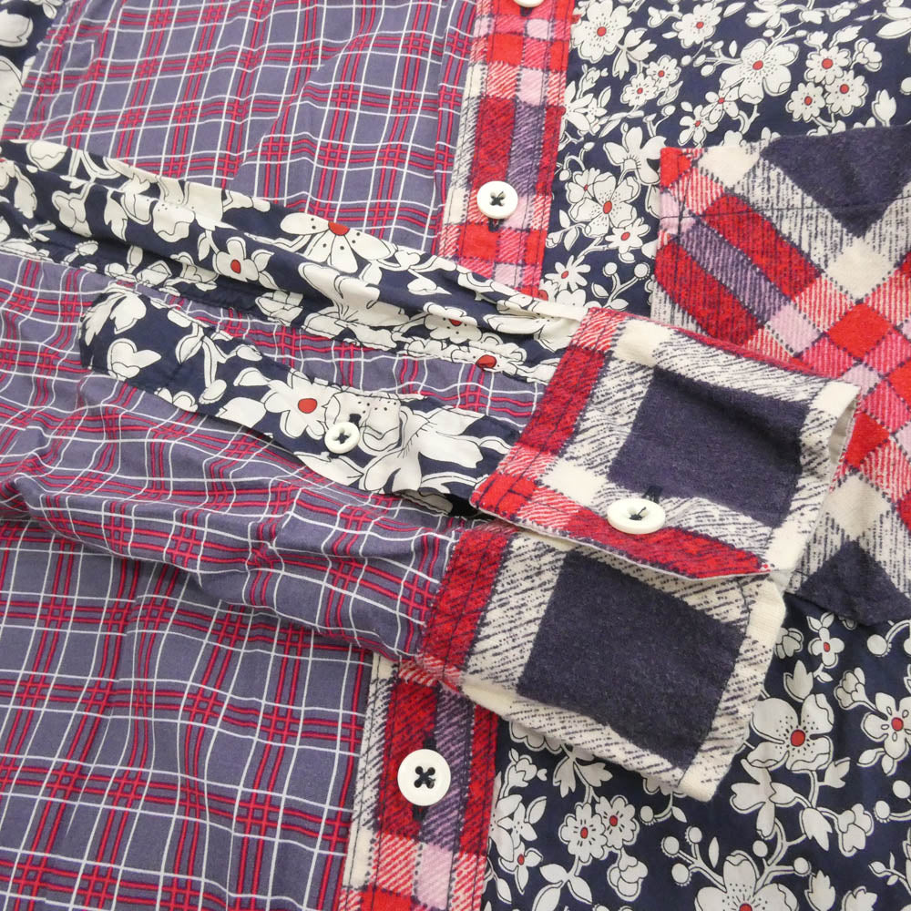 nonnative ノンネイティブ NN-S2303 DWELLER B.D. SHIRT CRAZY PATTERN 花柄 長袖 シャツ マルチカラー系【中古】
