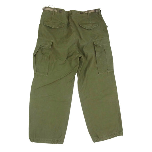 Buzz Rickson's バズリクソンズ BR41962 55-T-95000 US ARMY 米軍 M-1951 M51 フィールドカーゴパンツ トラウザーズ モスグリーン系【中古】