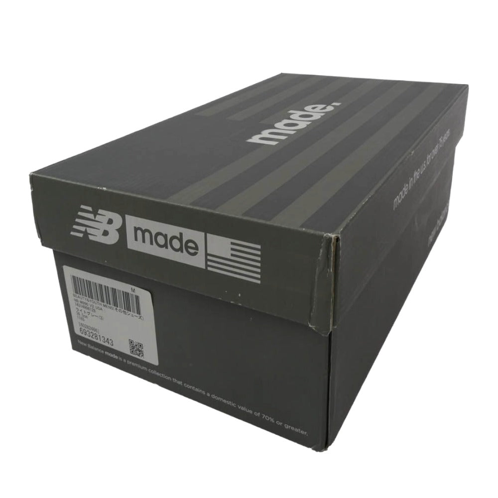 NEW BALANCE ニューバランス M990GY2 990V2 USA製 ローカット スニーカー チャコール系 グレー系 26.5cm【中古】