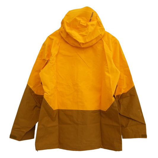ARC'TERYX アークテリクス X000007149 Rush Jacket MEN'S Yukon Edziza ラッシュ ジャケット XLサイズ イエロー系 ブラウン系 XL【極上美品】【中古】