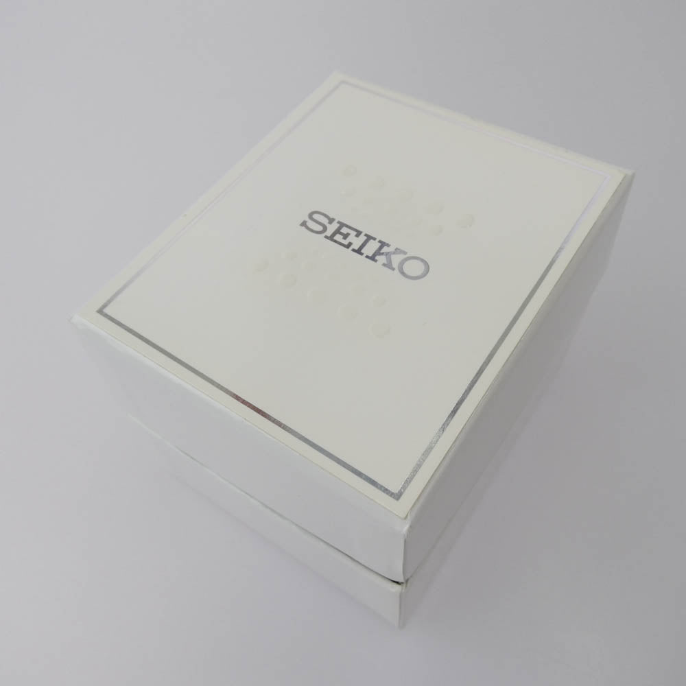 SEIKO セイコー 7S26-02J0 オートマチック 自動巻き 裏スケルトン ミリタリーウ ォッチ 腕時計 カーキ系【中古】
