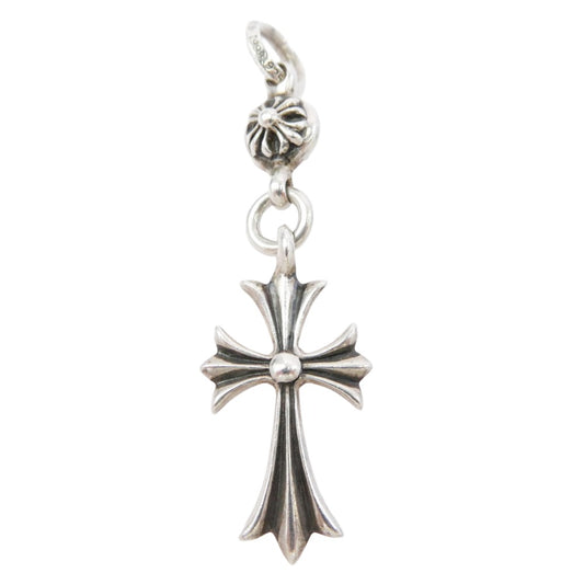 CHROME HEARTS クロムハーツ(原本無) 1B TNY CH CRS 1ボール タイニー CHクロス ペンダントトップ シルバー系【中古】