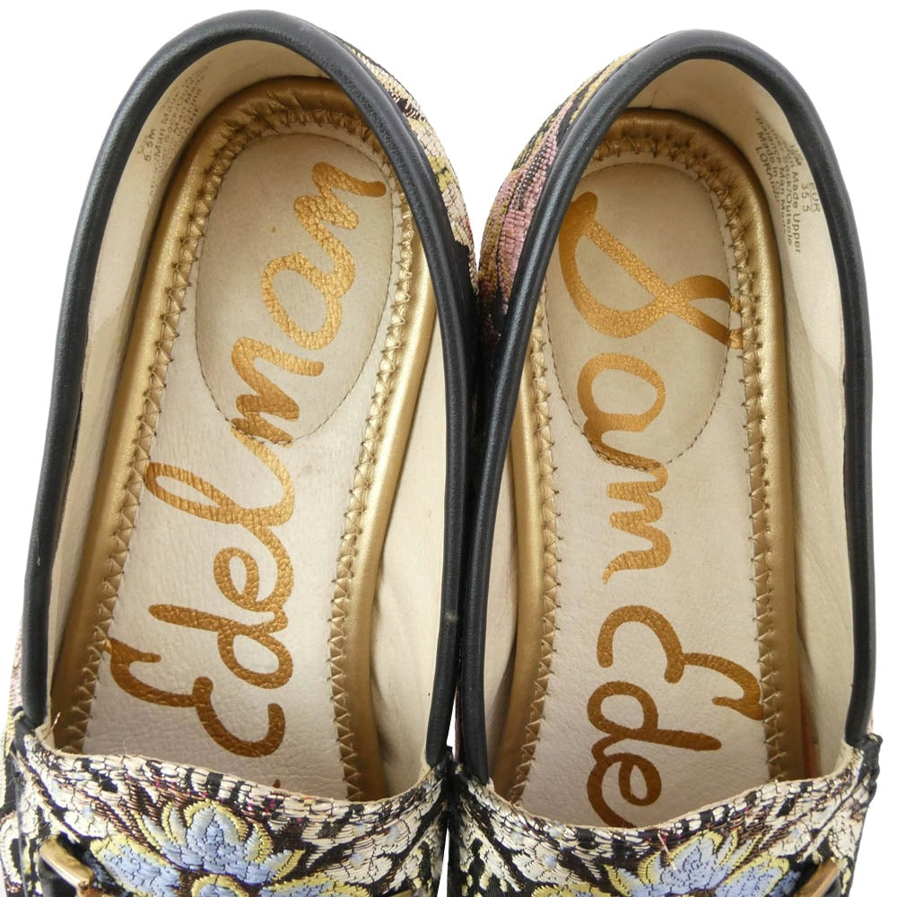 サムエデルマン 刺繍 ローファー 5.5【中古】