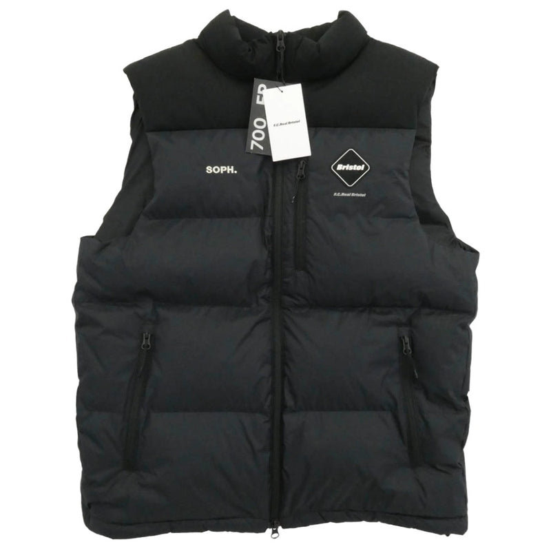 fcrb ダウンベスト（ブラック） F.C.R.B. エフシーアールビー FCRB-252021 FIELD DOWN VEST フィールド