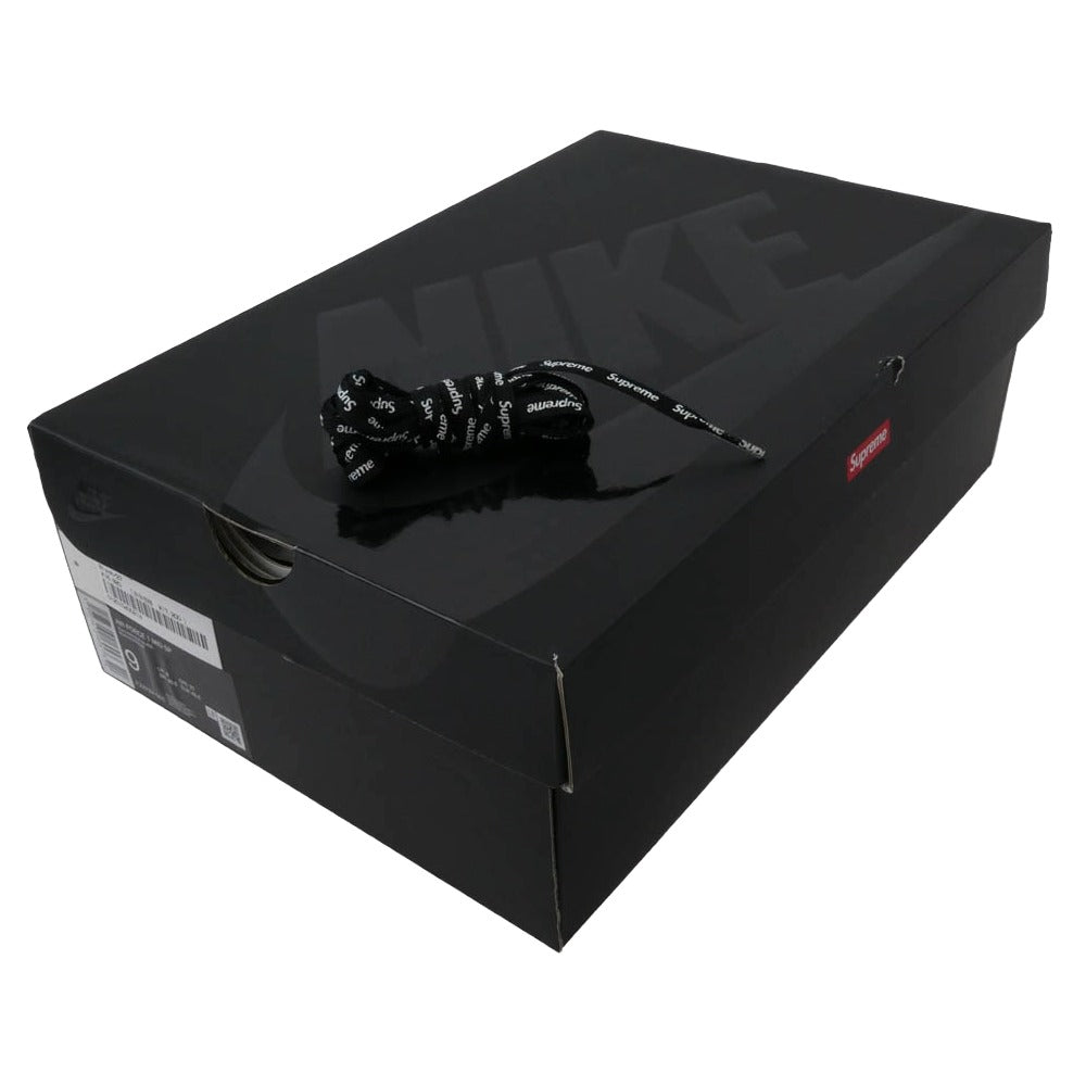 Supreme シュプリーム 24AW FZ8784-001 × Nike ナイキ Air Force 1 Mid エアフォース1 ミッド スニーカー ブラック系 27cm【極上美品】【中古】