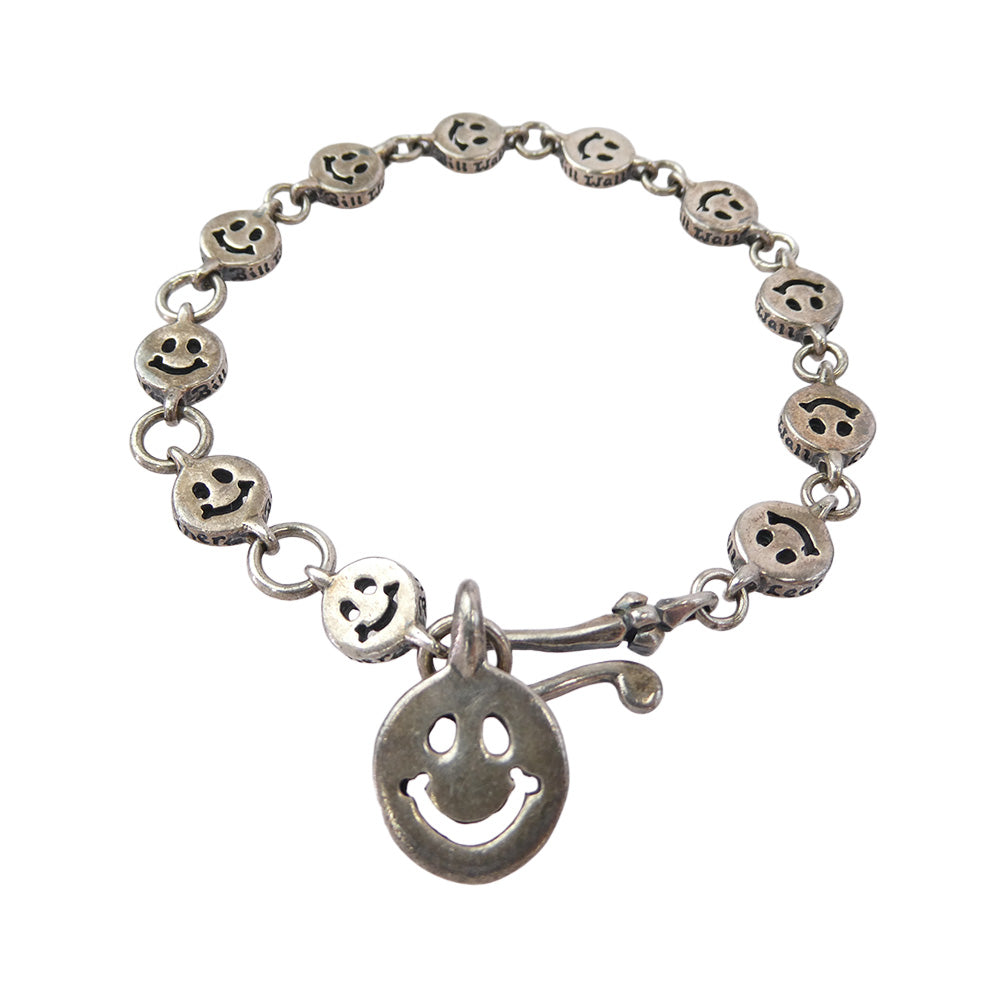 BILL WALL LEATHER ビルウォールレザー All Happy Face Bracelet 