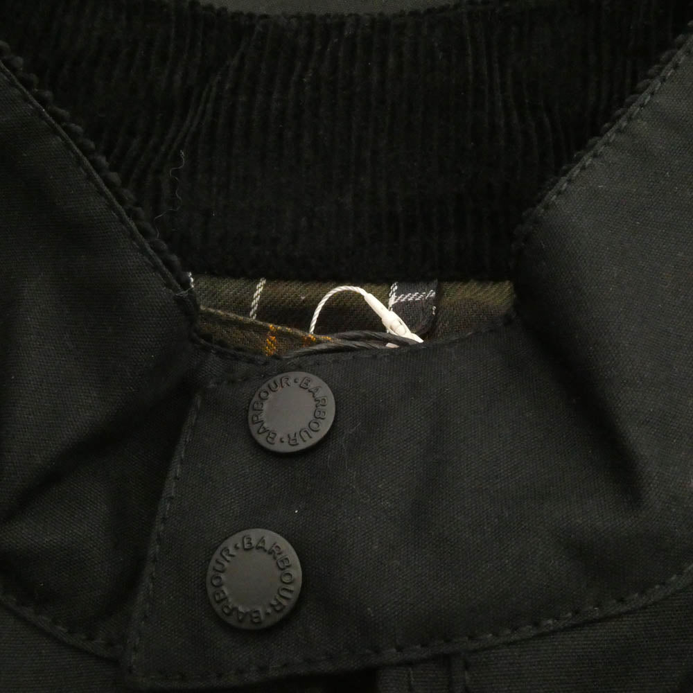 Barbour バブアー MWX2237BK11 × BARACUTA バラクータ Porton Wax Jacket ワックス オイルド ジャケット ブルゾン ブラック系 L【新古品】【未使用】【中古】