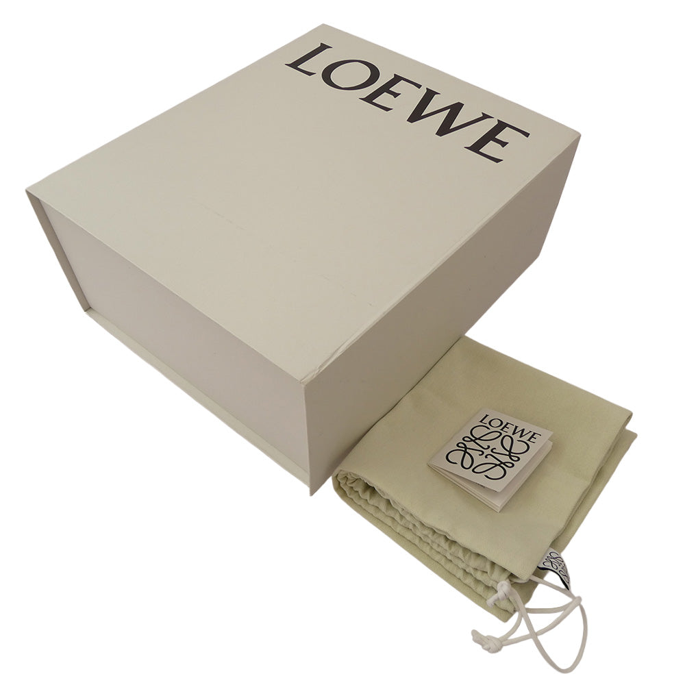 LOEWE ロエベ K820358X88 PATCH CAP アナグラム パッチ キャップ ブラック系 L【中古】