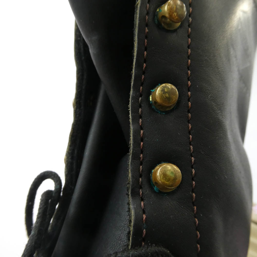 WESCO ウエスコ JOBMASTER ジョブマスター Vibram ビブラムソール ワークブーツ ブラック系 8D【美品】【中古】