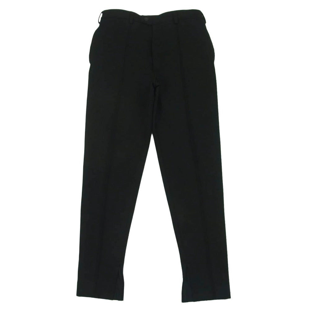 PRADA プラダ 23AW SPH311 テクニカルギャバジン センタークリース テーパード ウール スラックス パンツ ブラック系 48【中古】 PRADA プラダ 23AW SPH311 テクニカルギャバジン センタークリース