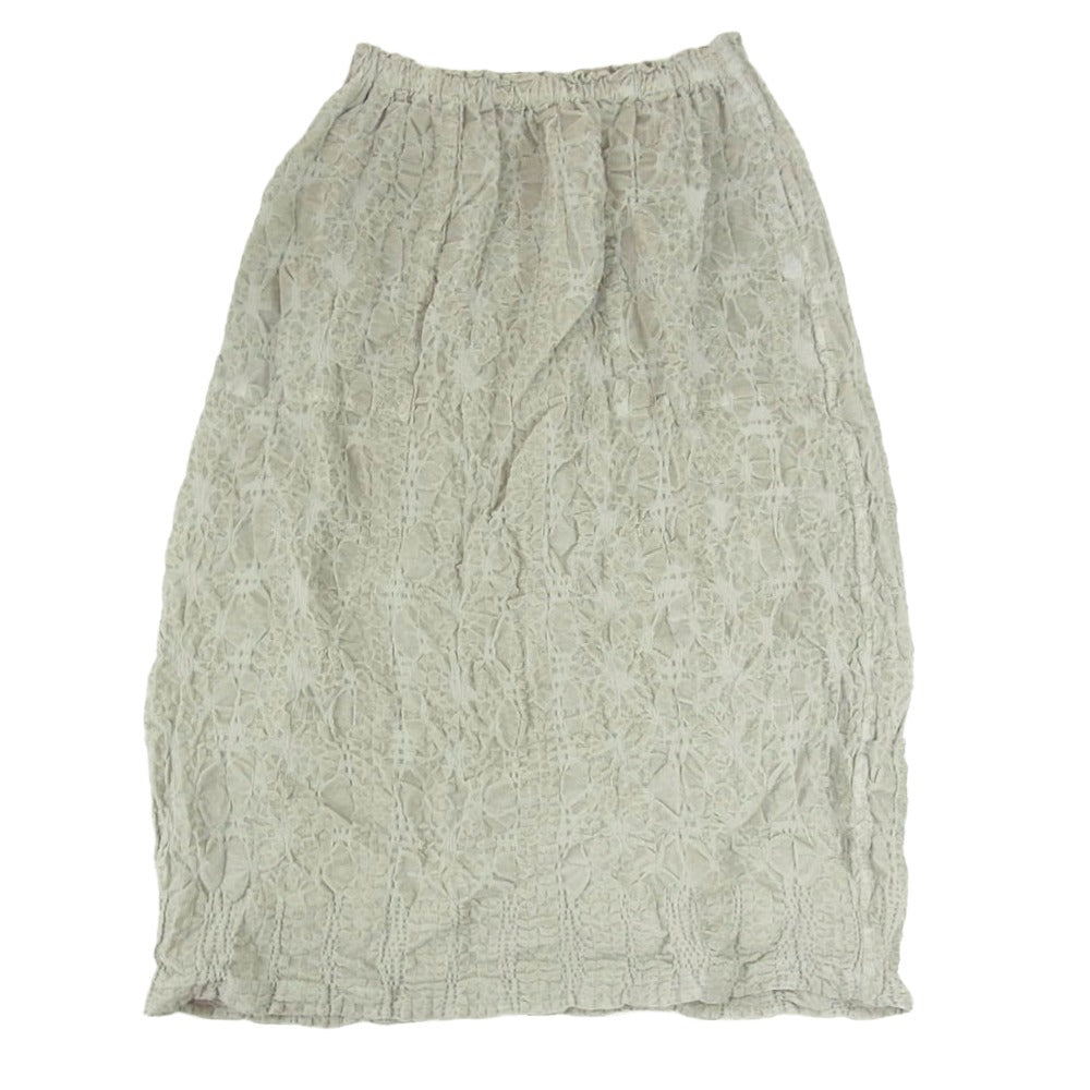 【me ISSEY MIYAKE】変形ヘム カリフラワーワンピース シワ加工 me ISSEY MIYAKE】変形ヘム カリフラワーワンピース シワ加工 ISSEY