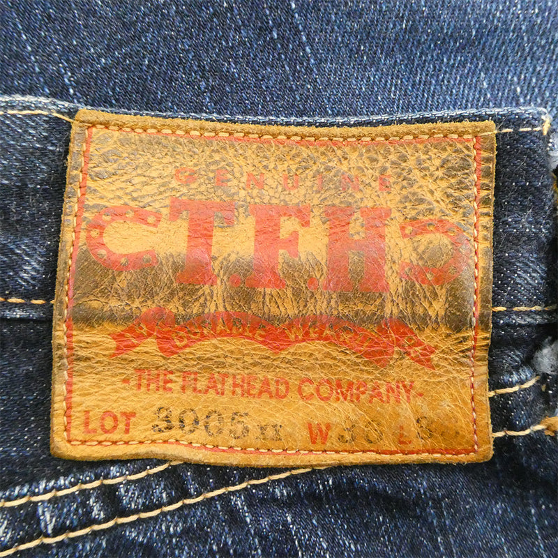 THE FLAT HEAD ザフラットヘッド 3005XX デニム パンツ インディゴ