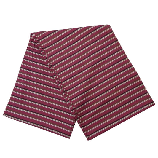 DIOR HOMME ディオールオム 05SS 5EH3090148 エディ期 ボーダー コットン ストール ピンク系【中古】